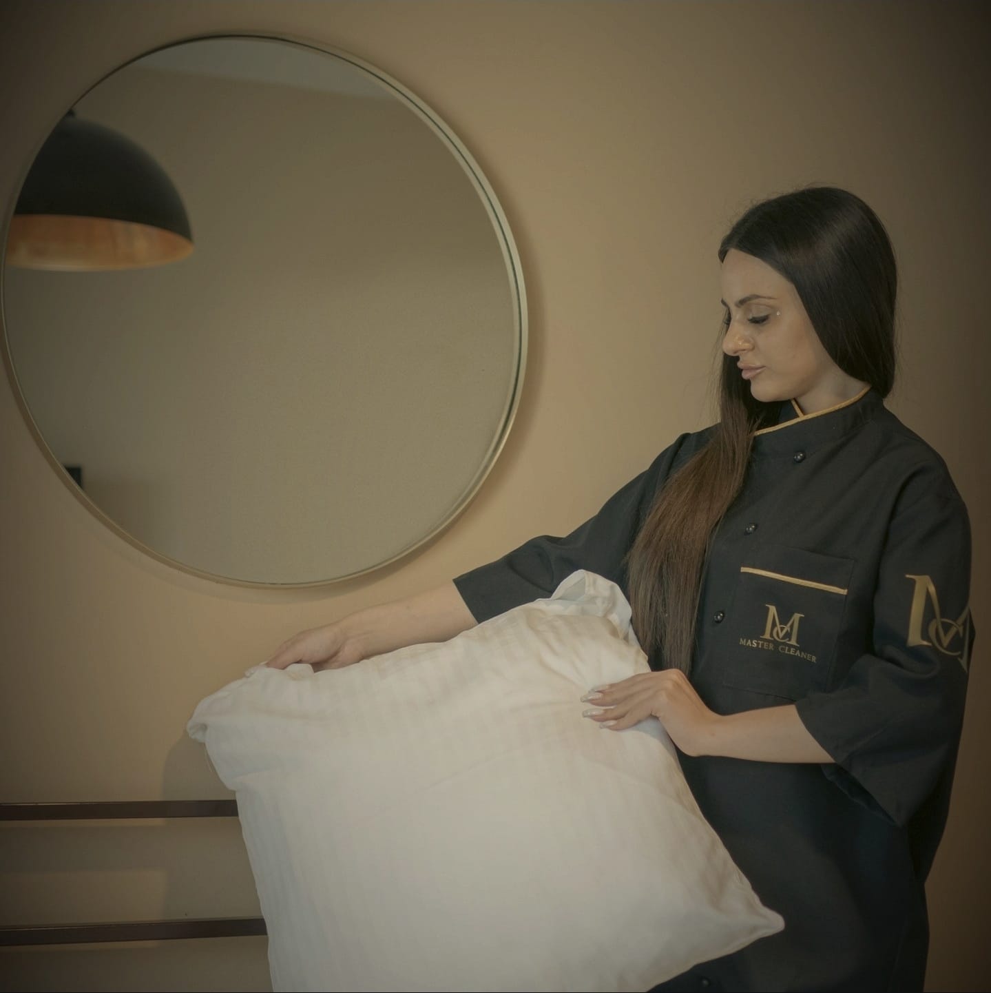 ფარდების რეცხვა, დაუთოვება